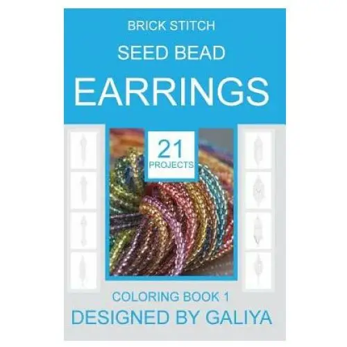 Brick stitch seed bead earrings Createspace independent publishing platform