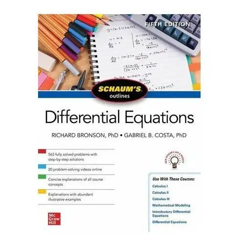 Schaum's outline of differential equations, fifth edition Bronson, richard
