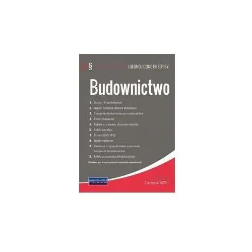 Budownictwo - ujednolicone przepisy