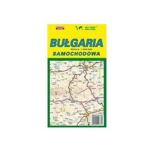 Bułgaria - mapa samochodowa 1: 660 000