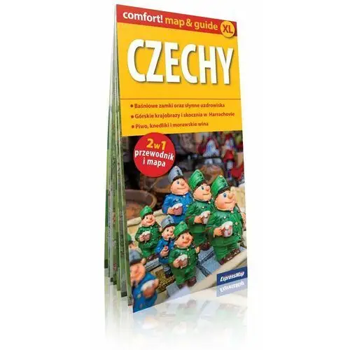 Comfort! map&guide XL Czechy 2w1