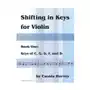 Shifting in keys for violin, book one C. harvey publications Sklep on-line