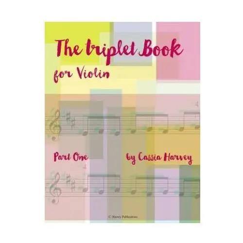 C. harvey publications Triplet book for violin, part one