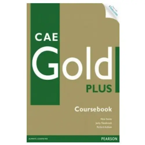 CAE Gold Plus Coursebook with Access Code, CD-ROM and Audio CD Pack