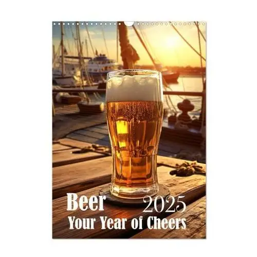 Beer (wall calendar 2025 din a3 portrait), 12 month wall calendar Calvendo