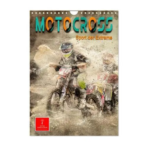 Motocross - Sport der Extreme (Wandkalender 2024 DIN A4 hoch), CALVENDO Monatskalender