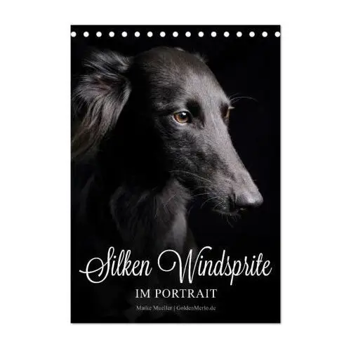 Silken Windsprite im Portrait (Tischkalender 2025 DIN A5 hoch), CALVENDO Monatskalender