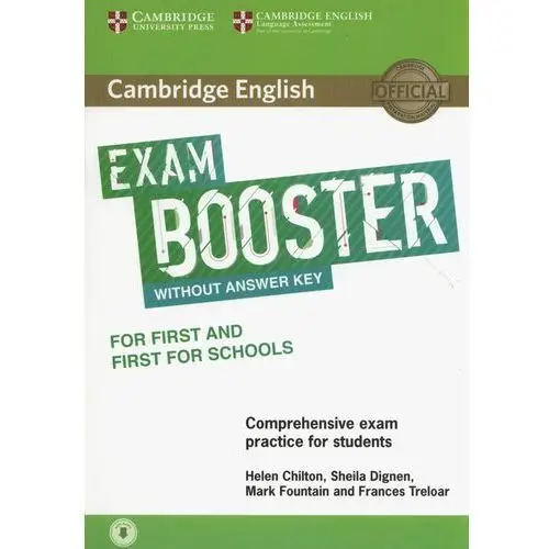 Cambridge English Exam Booster for First and First for Schools Without Answer Key with Audio