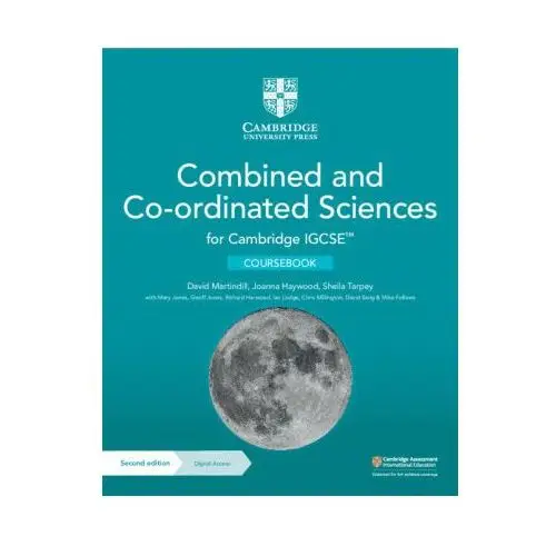 Cambridge IGCSE™ Combined and Co-ordinated Sciences Coursebook with Digital Access (2 Years)