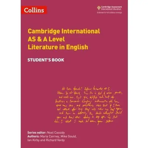 Cambridge International AS & A Level Literature in English Students Book
