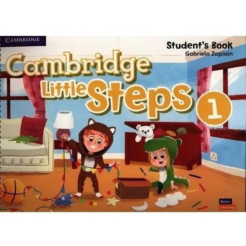Cambridge Little Steps Level 1 Students Book American English - Zapiain Gabriela - książka