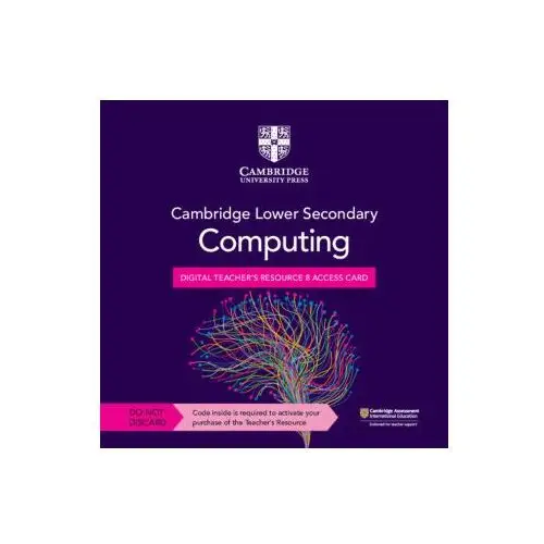 Cambridge Lower Secondary Computing Digital Teacher's Resource 8 Access Card