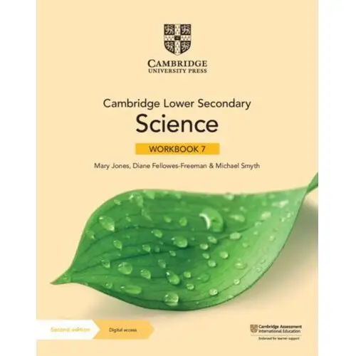 Cambridge Lower Secondary Science Workbook 7 with Digital Access (1 Year) Jones, Mary