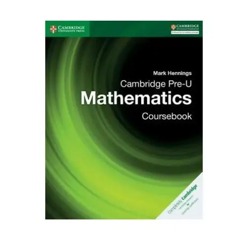 Cambridge pre-u mathematics coursebook Cambridge university press