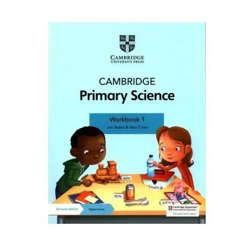 Cambridge Primary Science Workbook 1 with Digital access [Board Jon, Cross Alan],420KS