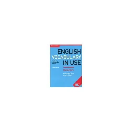 English Vocabulary in Use Elementary with answers - Cambridge University Press,982KS (7951893)