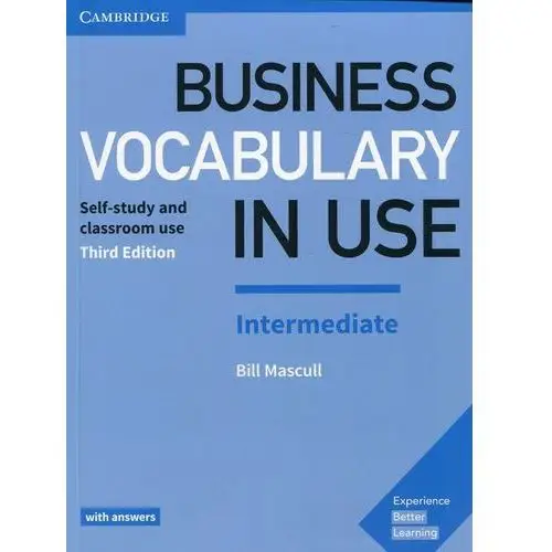 Cambridge university press Business vocabulary in use intermediate with answers - bill mascull