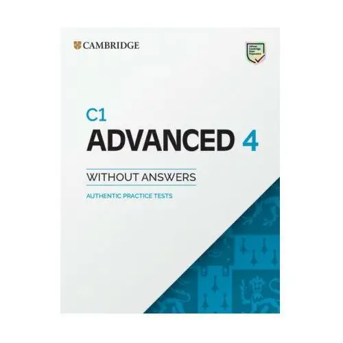 Cambridge university press C1 advanced 4 student's book without answers