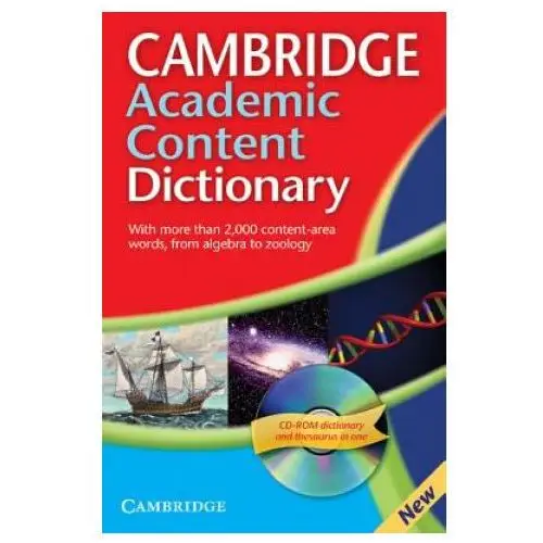 Cambridge university press Cambridge academic content dictionary reference book with cd-rom