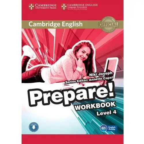 Cambridge university press Cambridge english prepare! 4 workbook with audionatychmiastowa