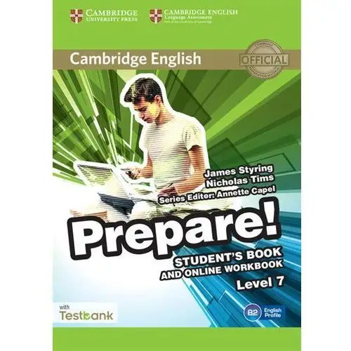 Cambridge university press Cambridge english prepare! 7 student's book online workbook