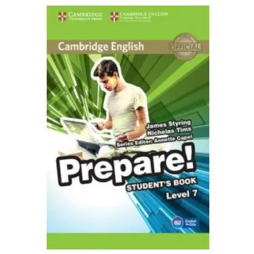 Cambridge university press Cambridge english prepare! level 7 student's book