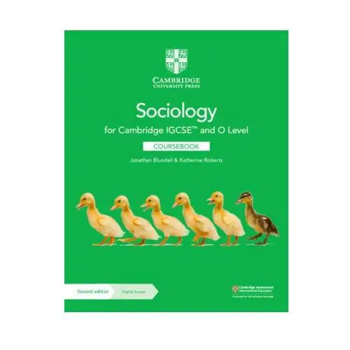 Cambridge university press Cambridge igcse™ and o level sociology coursebook with digital access (2 years)
