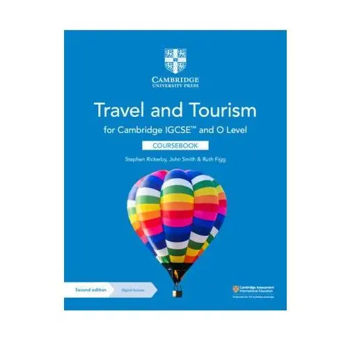 Cambridge university press Cambridge igcse™ and o level travel and tourism coursebook with digital access (2 years)