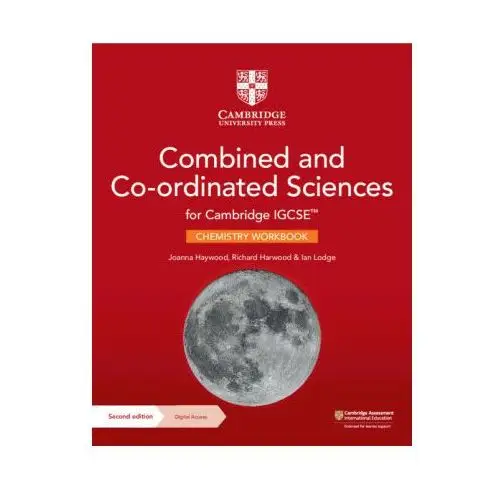 Cambridge university press Cambridge igcse™ combined and co-ordinated sciences chemistry workbook with digital access (2 years)