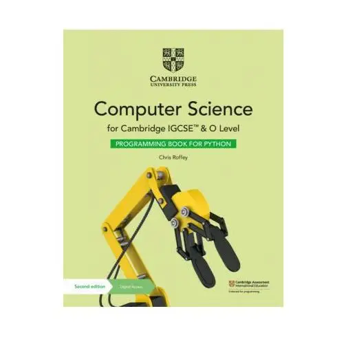 Cambridge university press Cambridge igcse (tm) and o level computer science programming book for python with digital access (2 years)