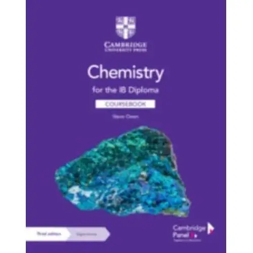 Cambridge university press Chemistry for the ib diploma. coursebook with digital access (2 years). 3rd edition