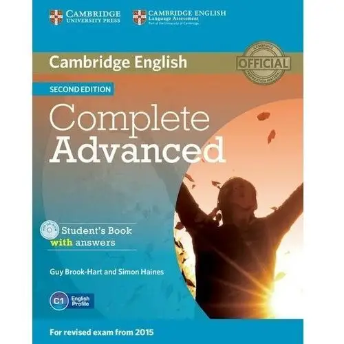 Cambridge university press Complete advanced student's book without answers z płytą cd