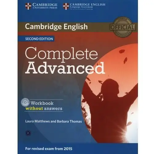 Cambridge university press Complete advanced workbook without answers +cd