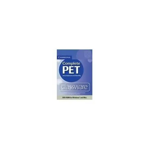 Cambridge university press Complete pet classware dvd