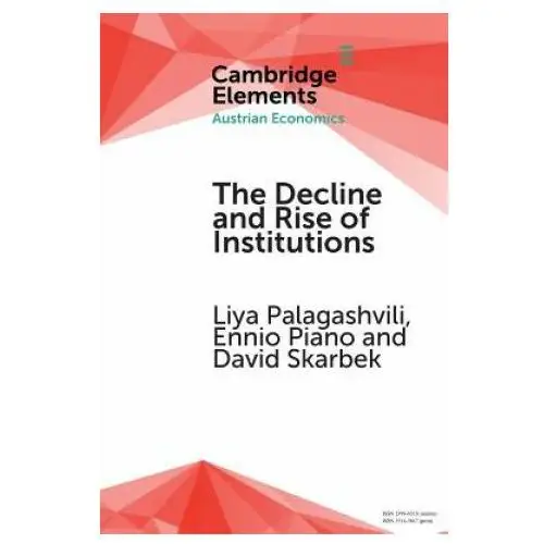 Cambridge university press Decline and rise of institutions