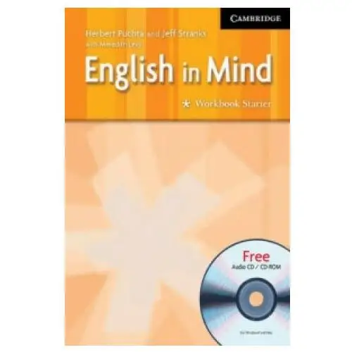 Cambridge university press English in mind starter workbook with audio cd/cd rom