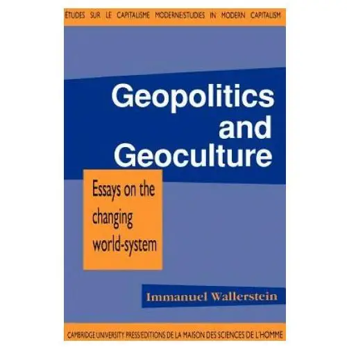 Cambridge university press Geopolitics and geoculture