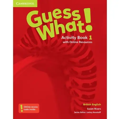 Cambridge university press Guess what! 1 activity book with online resources
