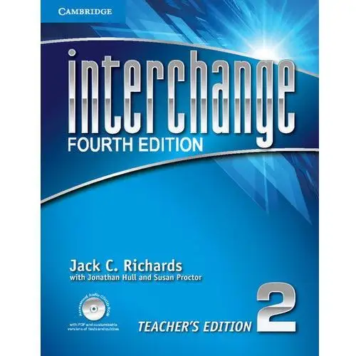 Cambridge university press Interchange 4ed 2 teacher's edition with audio cd