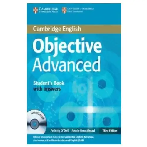 Cambridge university press Objective advanced students bokk with answers+cd