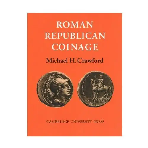 Cambridge university press Roman republican coinage 2 volume paperback set