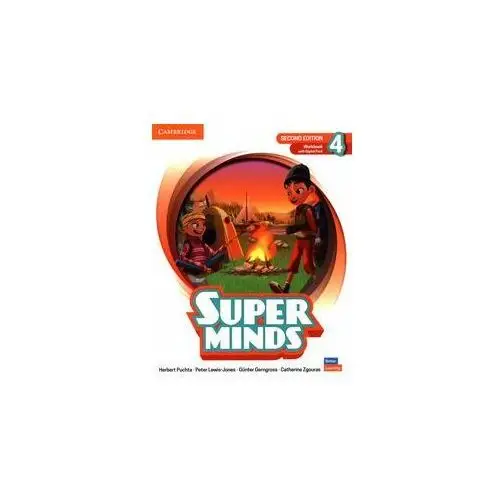 Cambridge university press Super minds 4. second edition. workbook with digital pack