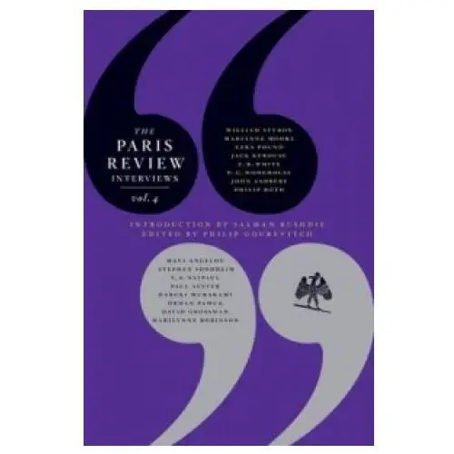 Canongate books ltd Paris review interviews: vol. 4