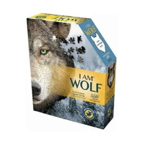 Carletto deutschland Shape puzzle wolf (puzzle)