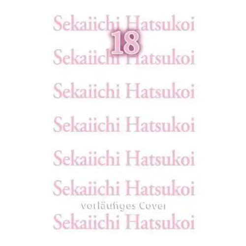 Sekaiichi hatsukoi 18 Carlsen