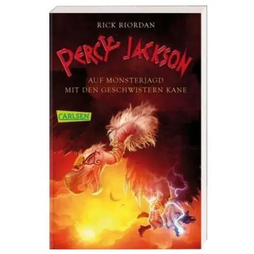 Carlsen verlag gmbh Percy jackson - auf monsterjagd mit den geschwistern kane (percy jackson)