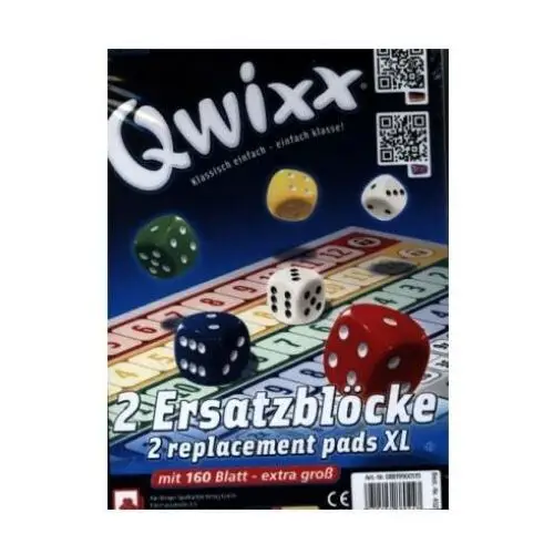 Qwixx xl - ersatzblöcke (2er) Cartamundi deutschland