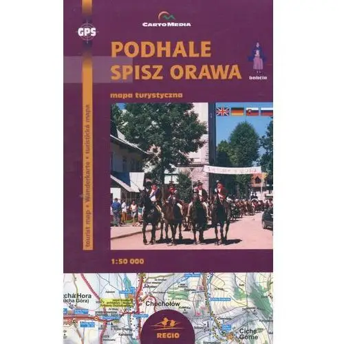 Podhale Spisz Orawa Mapa turystyczna 1:50 000,810MP (31678)