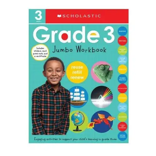 Cartwheel books Third grade jumbo workbook: scholastic early learners (jumbo workbook)