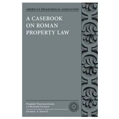 Casebook on roman property law Oxford university press inc